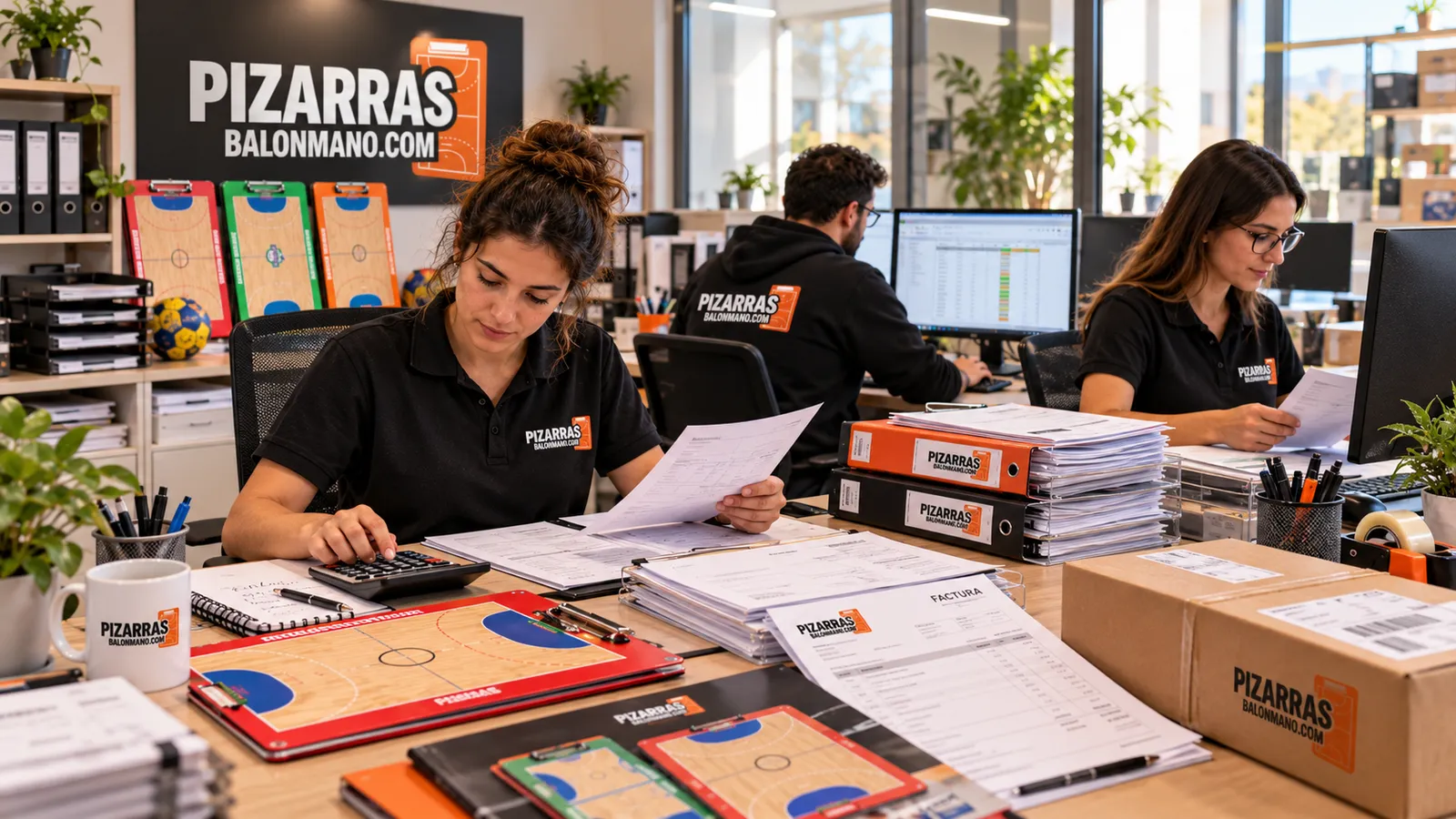 Ufficio del laboratorio che gestisce ordini e fatture